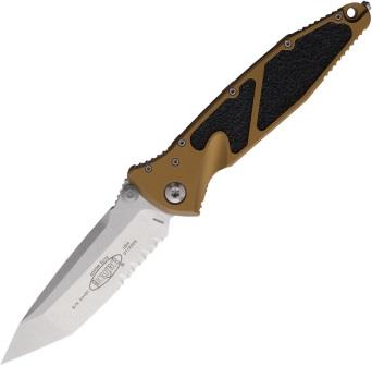 Microtech Socom Elite Linerlock Pocket Knife Stonewash - MCT16111TA